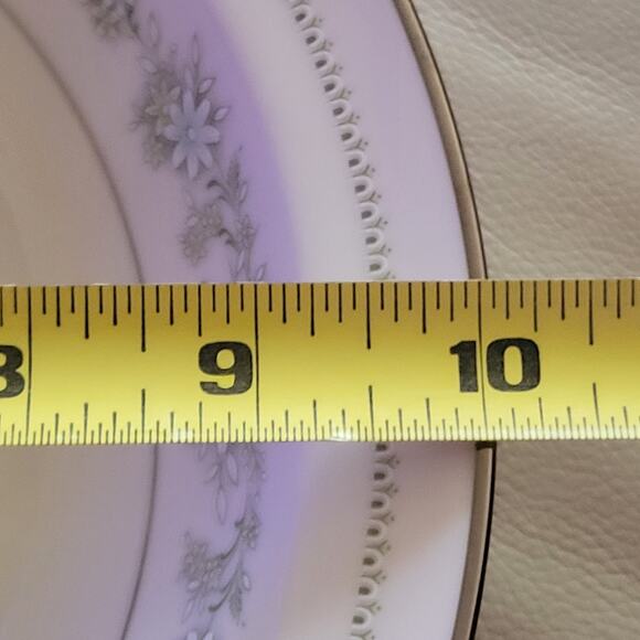 Noritake Ivory China Pattern Lexine 7007 Round Serving Bowl Vintage - Picture 7 of 8